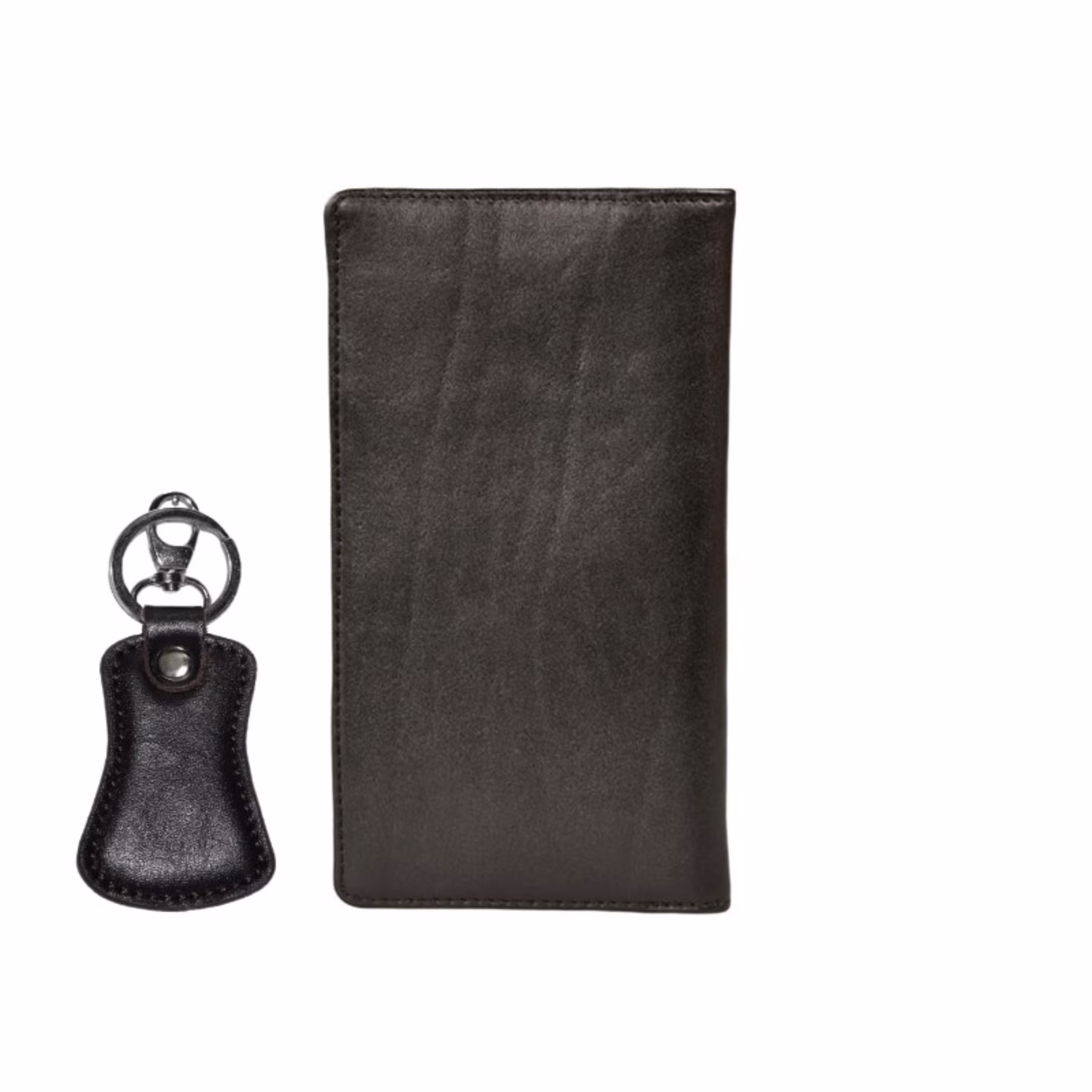 ست کیف پول و جاکلیدی چرم طبیعی مدل SET06