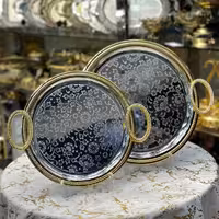 سینی استیل 2تیکه اماراتی