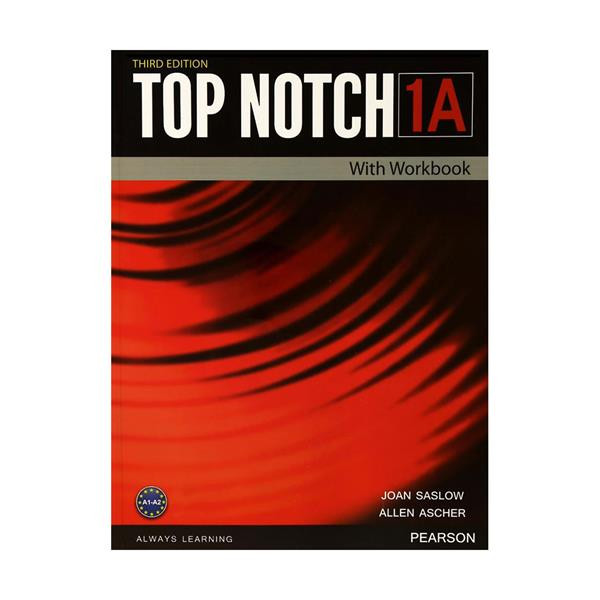 کتاب Top Notch 3rd 1A +DVD اثر Joan Saslow & Allen Ascher انتشارات Pearson