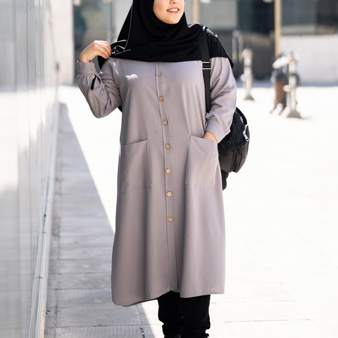 مانتو سایز بزرگ مدل 29028 مناسب سایز 48 تا 58
