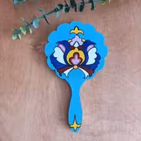 آینه چوبی نقاشی شده