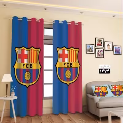 پرده تصویری طرح باشگاه بارسلونا