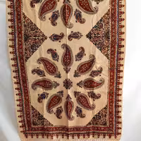 رومیزی 100 در 200 قلمکار اصفهان