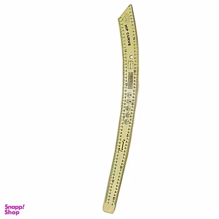 خط کش خیاطی زمرد مدل شمشیری