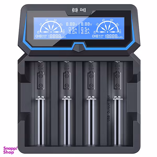 شارژر باتری هوشمند اکستار 4 شیار مدل X4