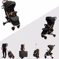 کالسکه مسافرتی تاشو چمدانی مدلs600 پاپی پاپا popypapa