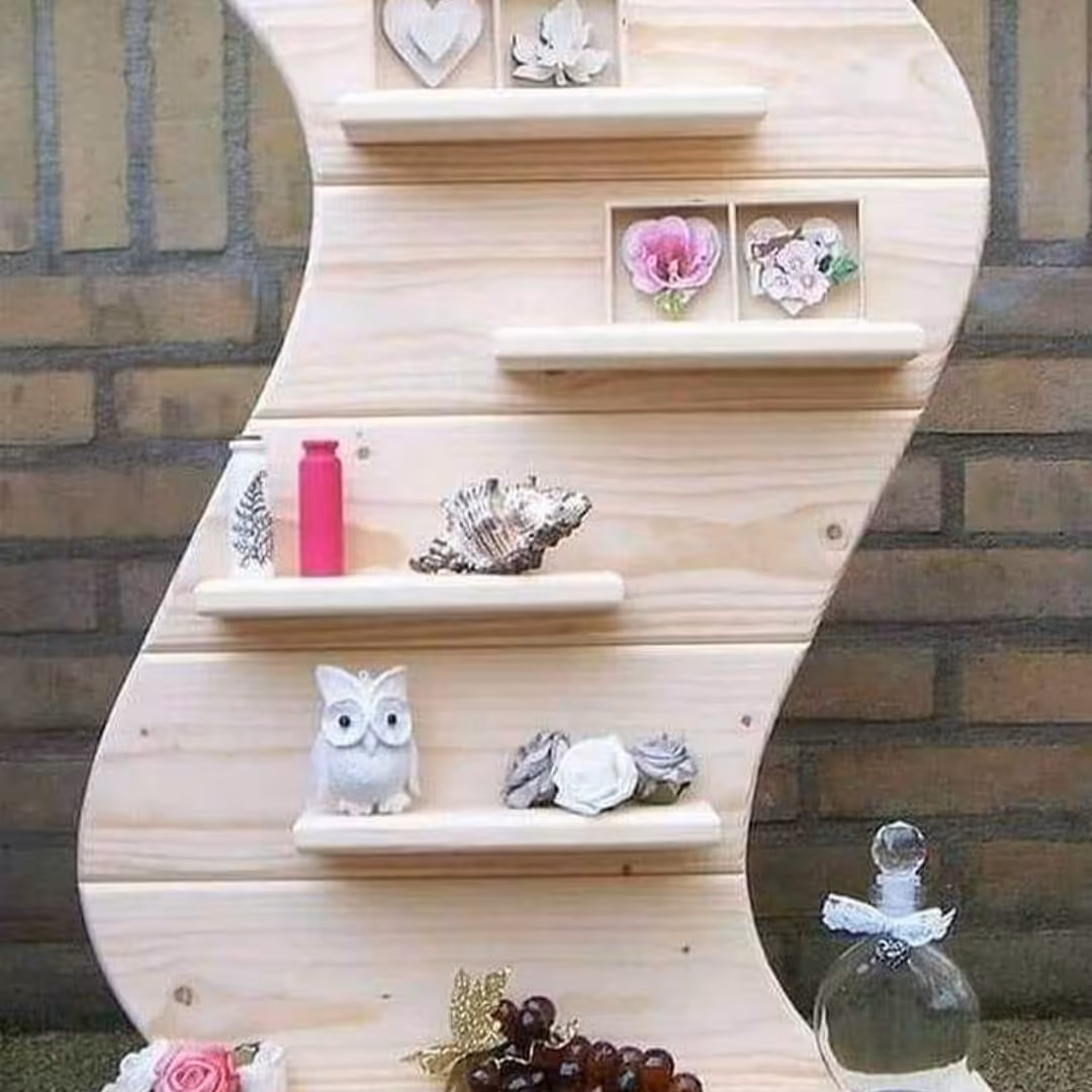 استند دکور  بسیارزیبا  ارتفاع55عرض30رنگ  دلخواه 