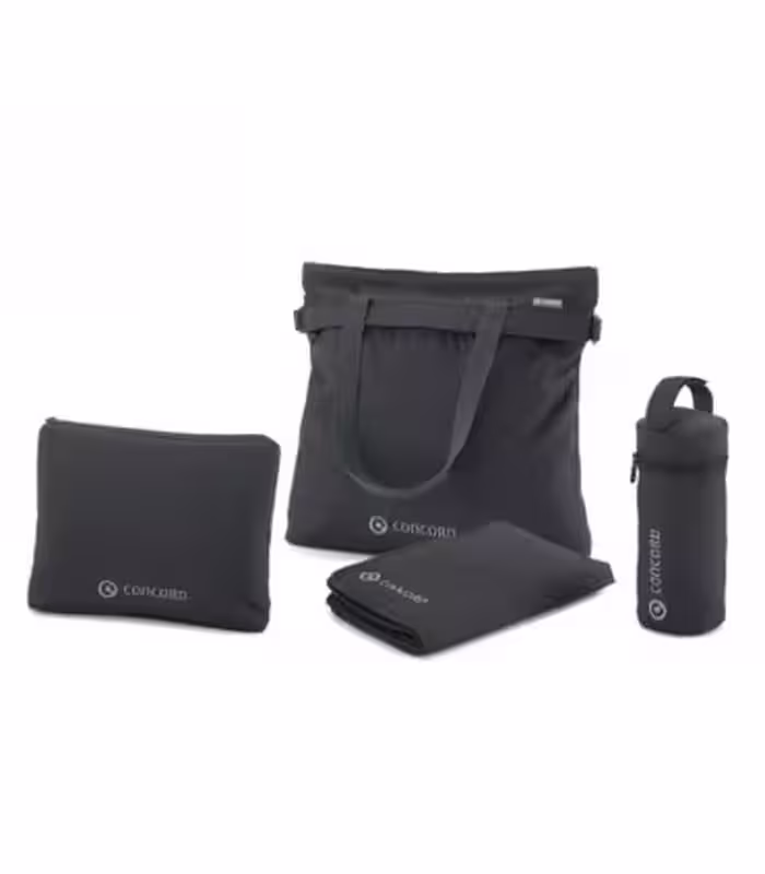 ساک لوازم کنکورد مدل شاپر مشکی Concord Shopper Changing Bag Cosmic Black