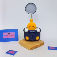 چراغ مطالعه  تراش دار جوجه جا قلمی جنس درجه یک  دارای کابل شارژ