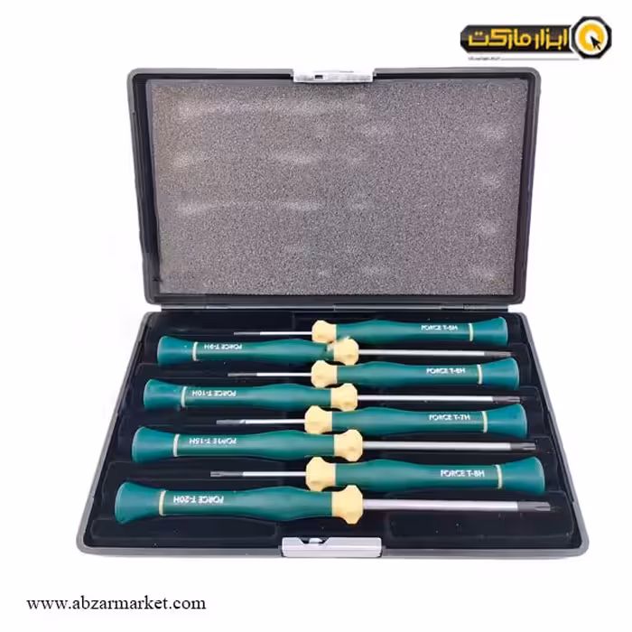 ست پیچ گوشتی ساعتی ستاره ای فورس 8 عددی مدل 2088T