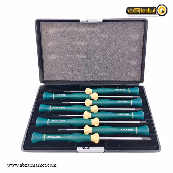 ست پیچ گوشتی ساعتی ستاره ای فورس 8 عددی مدل 2088T