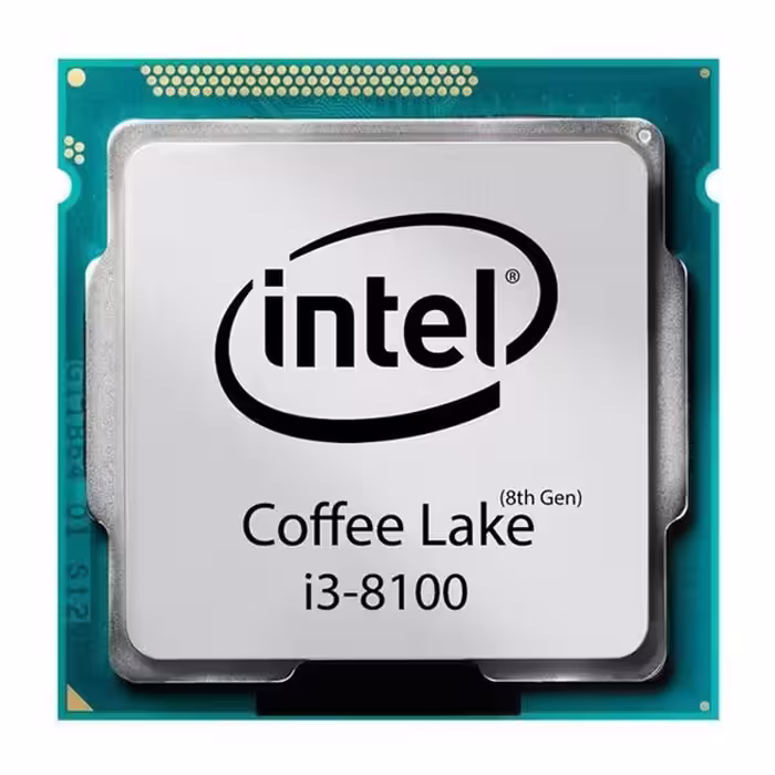 پردازنده مرکزی اینتل مدل i3-8100-Tray