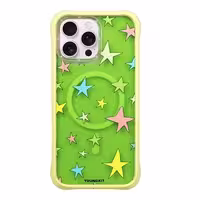 قاب Youngkit یانگ کیت Stars زرد مناسب برای Apple iPhone 16 Pro Max