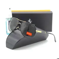 عینک آفتابی خلبانی فراری FERRARI دسته فنری UV400 POLARIZED فول پک