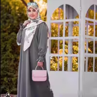 عبا حسنا طوسی الیزه-تخفیف ویژه-حجاب موعود-فری تا سایز48