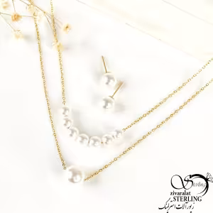 نیمست مرواریدی استیل