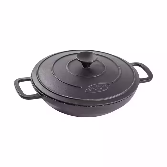 تابه وک چدنی نالینو مدل فلتی Fleti (سایز 28) با درب