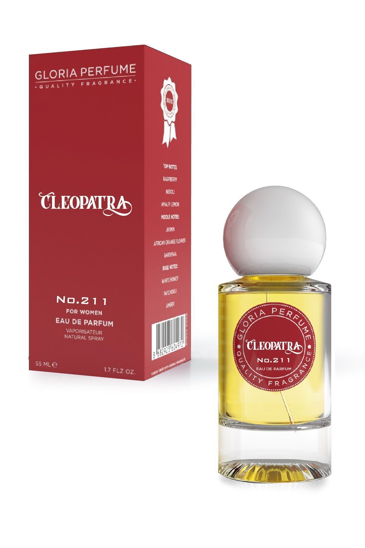 عطر زنانه کلئوپاترا 55 میل ادوپرفیوم Gloria Perfume