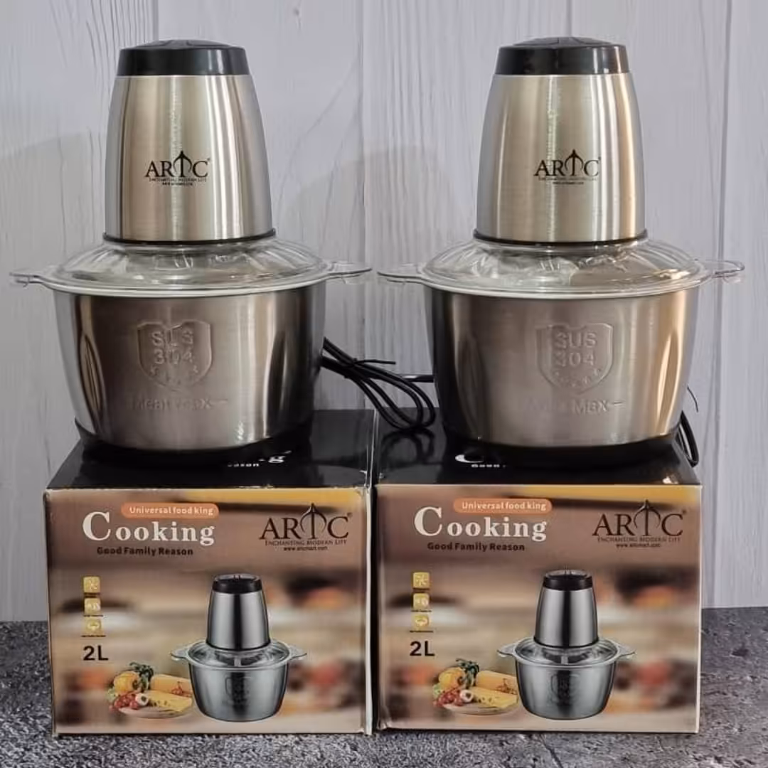 خردکن کوکینگ 2 لیتر (دولیتری) با توان 250 وات استیل