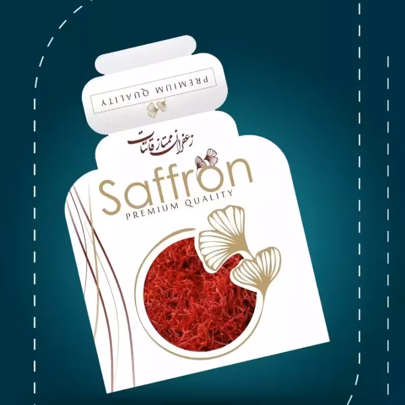 زعفران نگین سنتی. مدل پاکتی. وزن. 1گرم