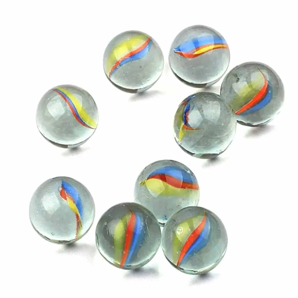 خرید تیله شیشه ای سایز بزرگ بسته 20 عددی