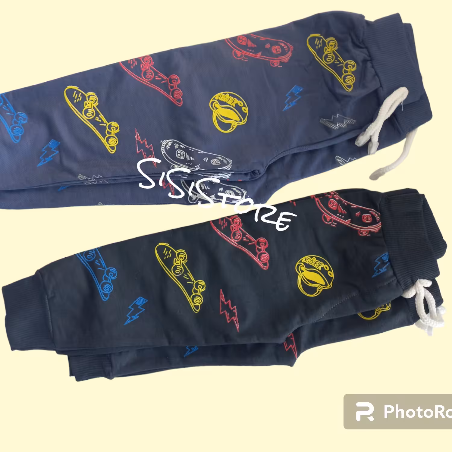 شلوار راحتی بچگانه طرح اسکیت