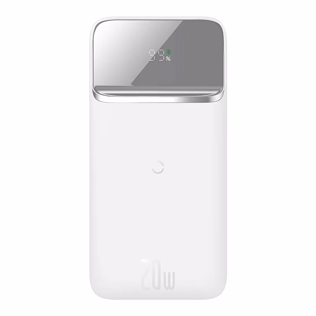 پاوربانک بی سیم 10000mAh باسئوس 20w مدل PPCX010202