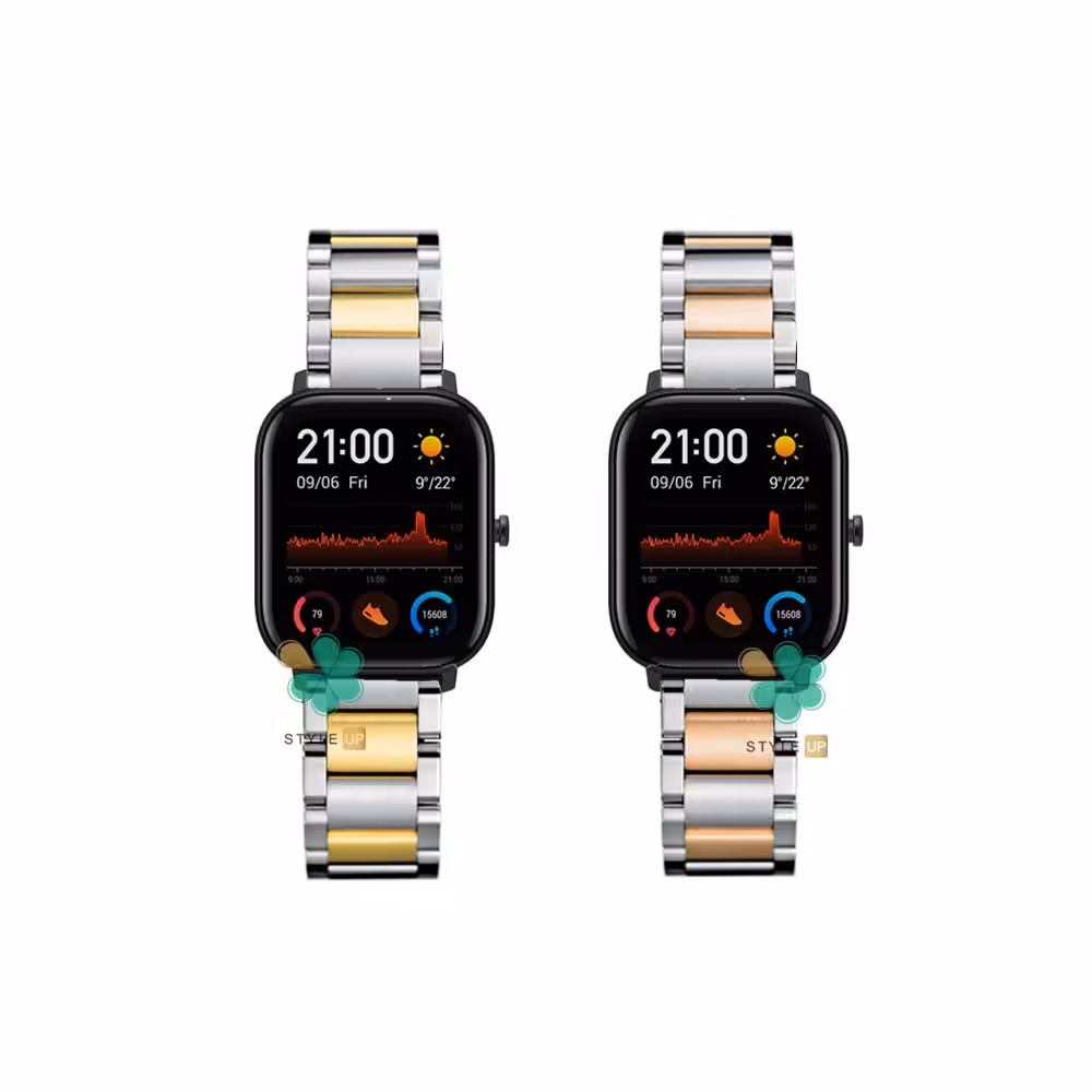 بند متال ساعت شیائومی Amazfit GTS مدل Hampton