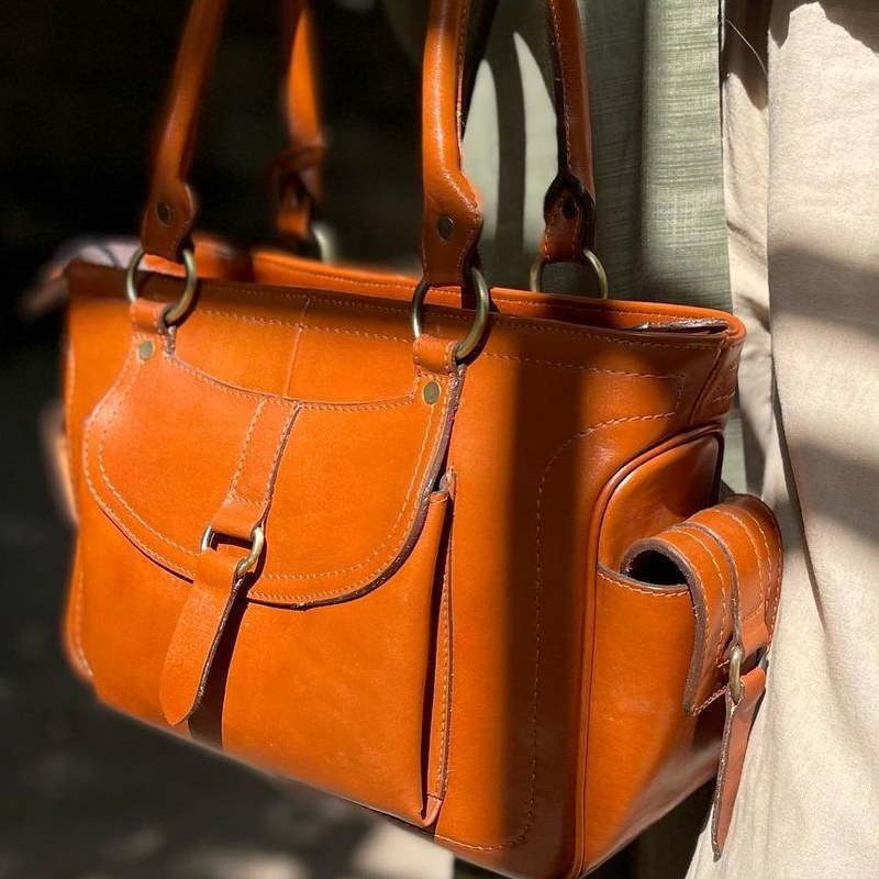 کیف دستی و رودوشی چرم طبیعی