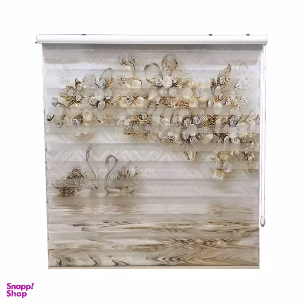 پرده زبرا مدل TD-28 سایز 150x180 سانتی‌ متر