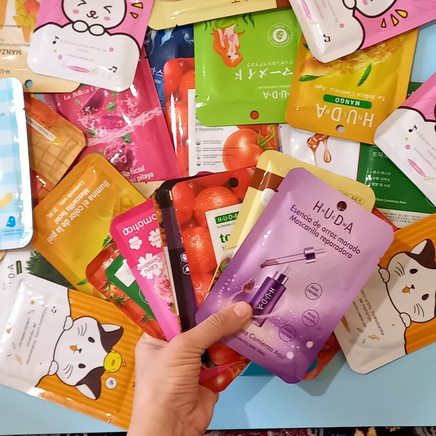 پک 25عددی ماسک های ورقه ای 