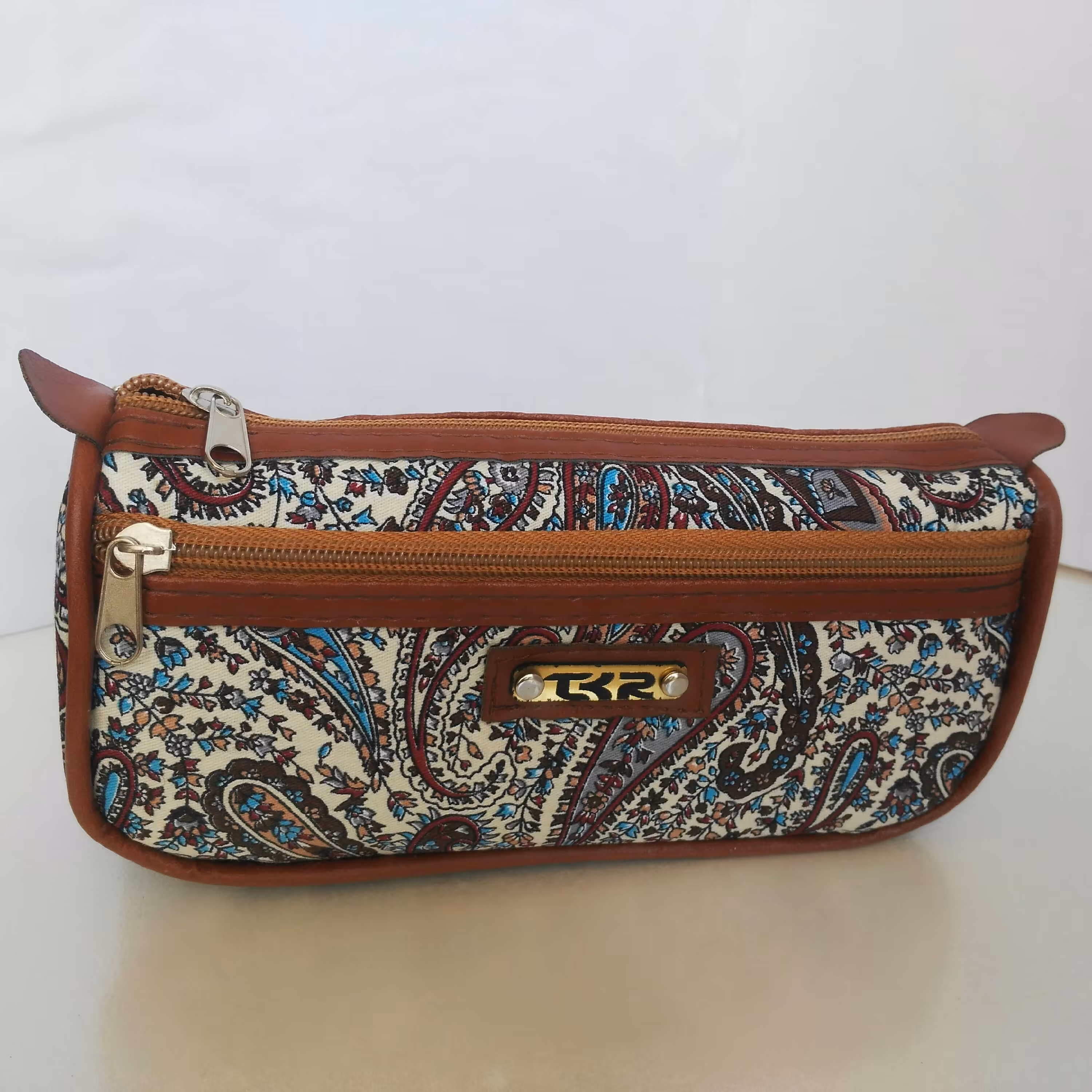 جامدادی سه زیپ طرح ترمه