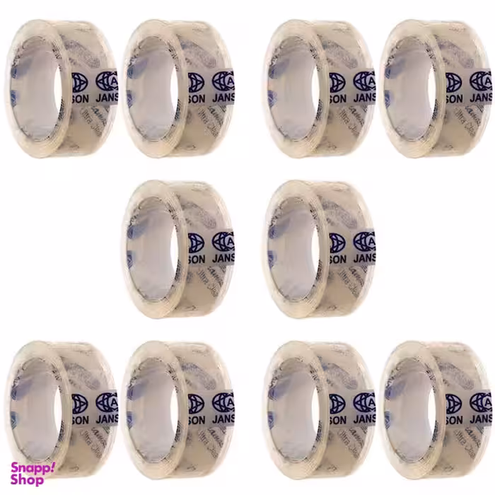 چسب نواری جانسون مدل Te010 عرض 1.8 سانتی متر بسته 10 عددی