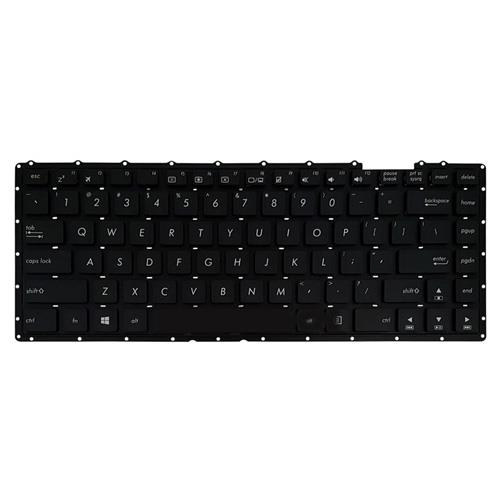 کیبرد لپ تاپ ایسوس X451 مشکی-اینترکوچک بدون فریم