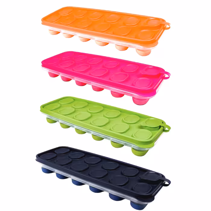 قالب یخ دکوبلا مدل سیلیکونی مجموعه 4 عددی