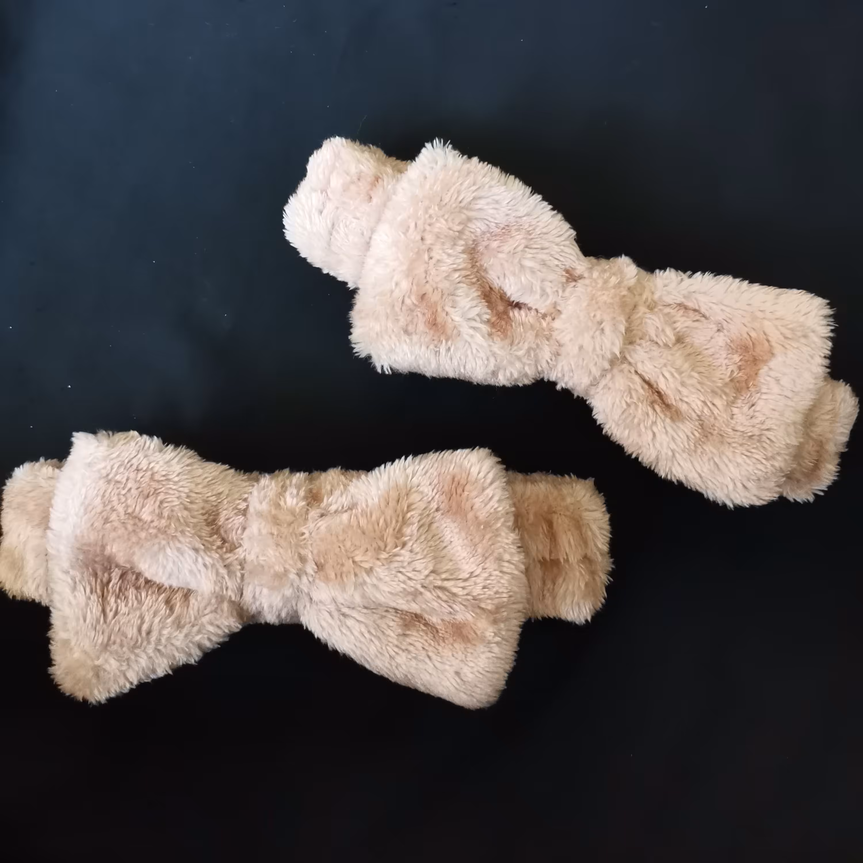 هدبند حوله ای نسکافه ای