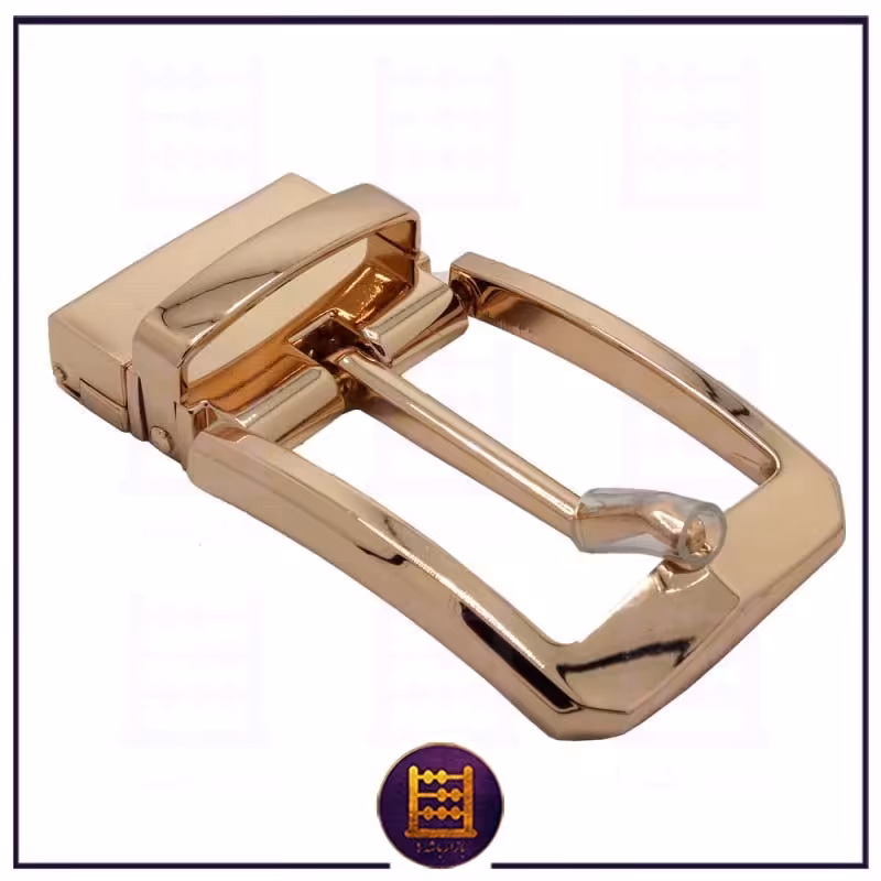 سگک گازگیر چرخشی مناسب کمربند 3.5 سانت رنگ طلایی 