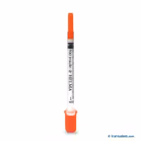 سرنگ انسولین یکپارچه 1ml حلما طب