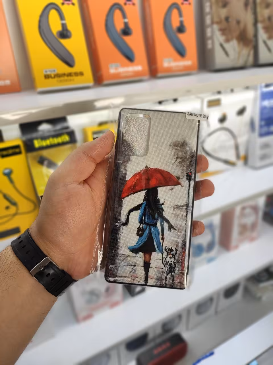 کاور طرح دار 05 مناسب برای گوشی موبایل samsung Note 20