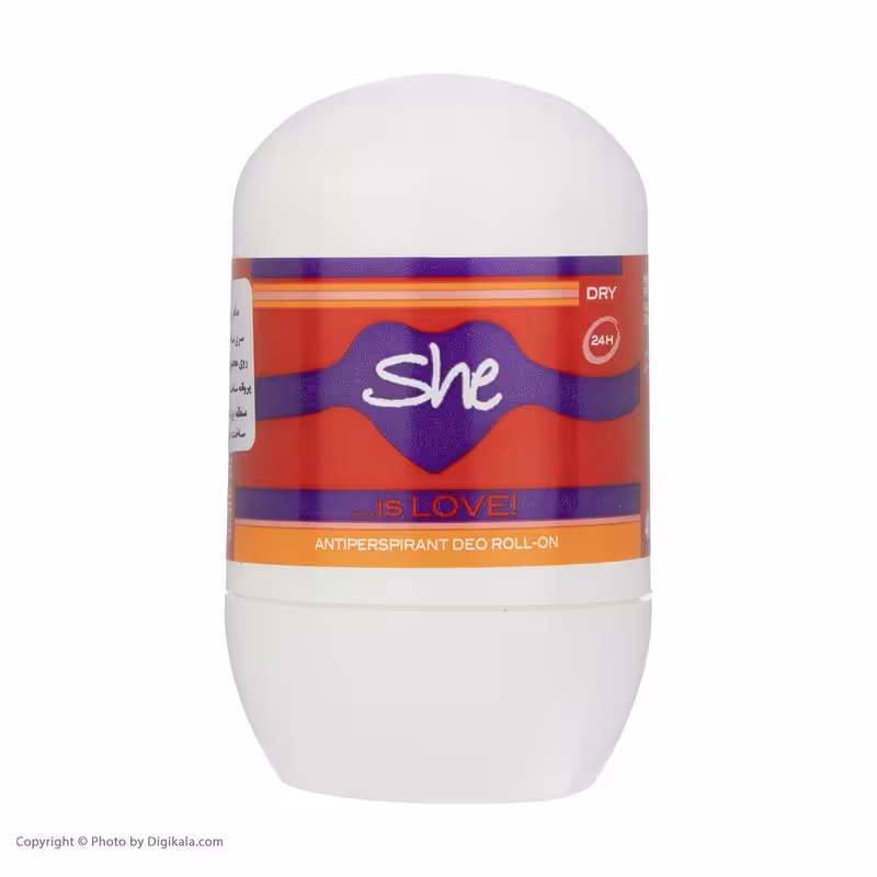 رول ضد تعریق زنانه شی مدل is LOVE حجم 40 میلی لیتر