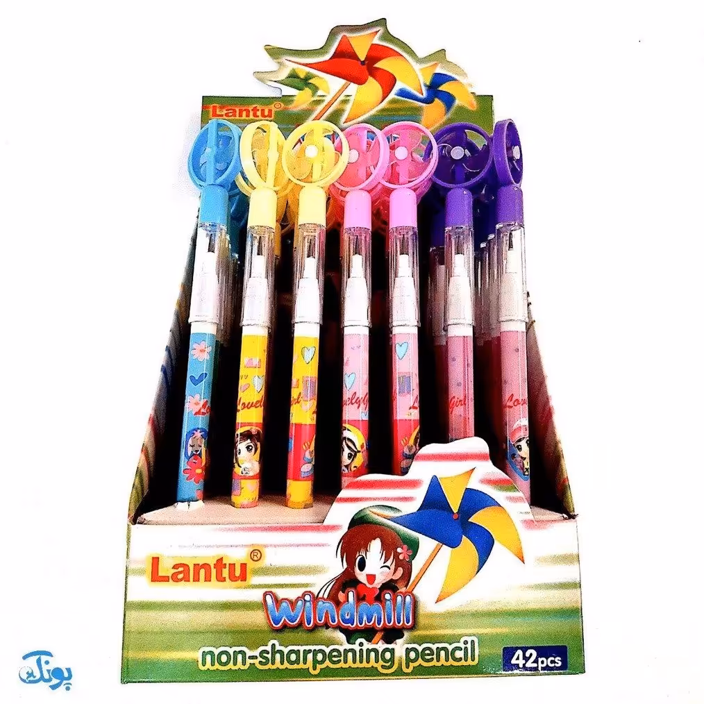 اتود فشنگی فانتزی پنکه‌ای لانتو بسته 24 تایی