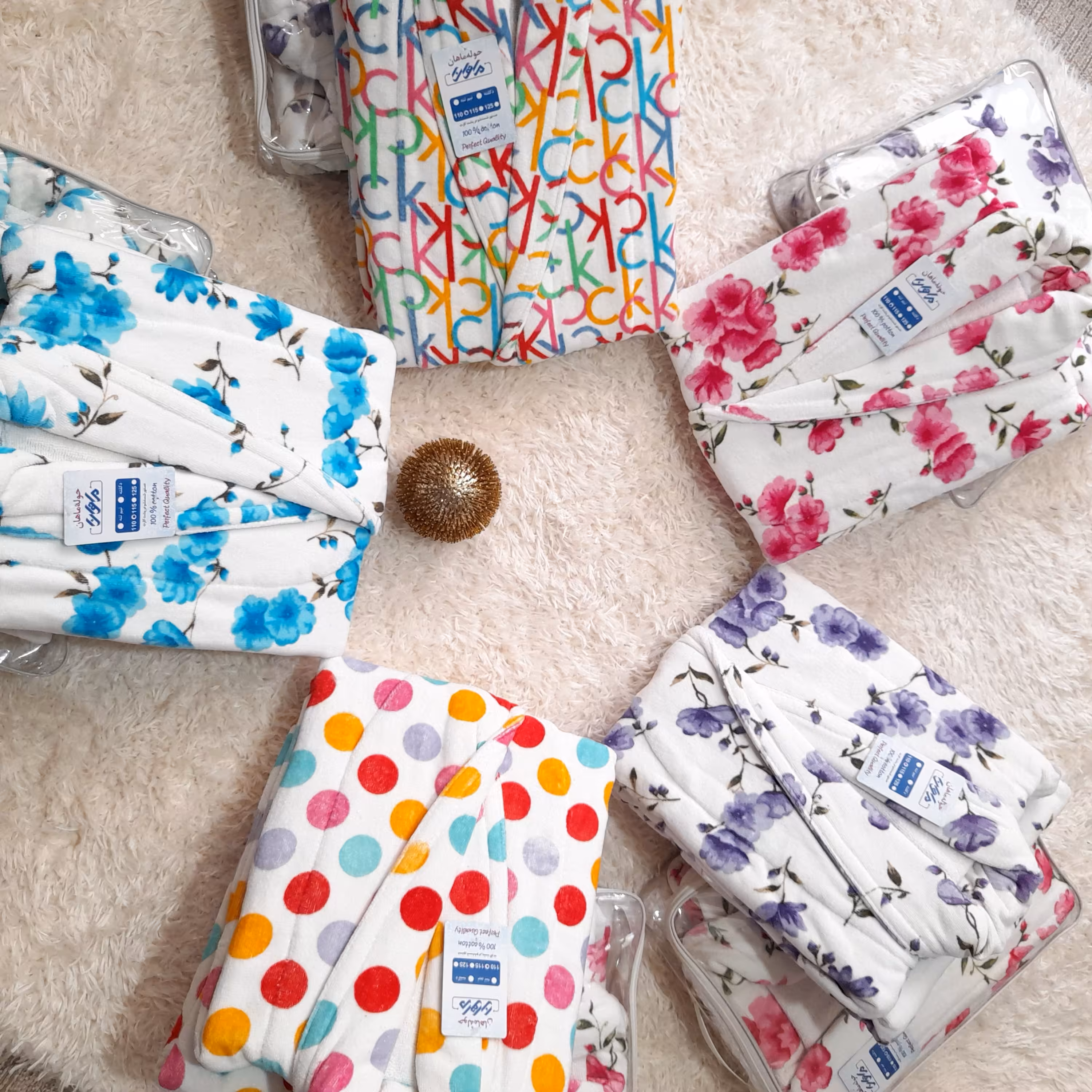 حوله تنپوش(پالتویی) سایز 115   کیفیت برتر