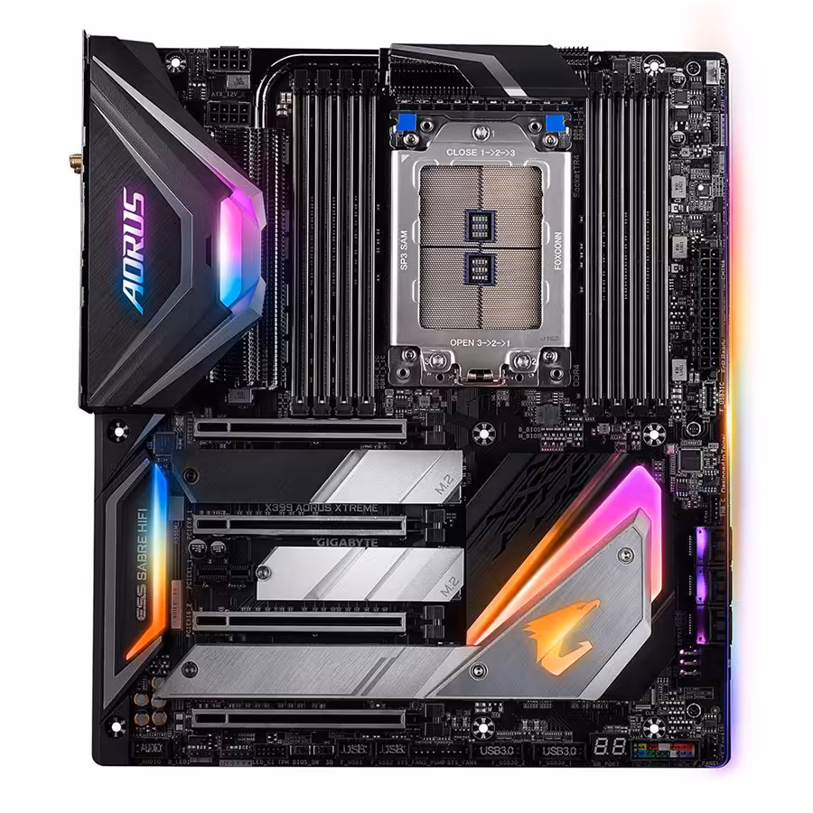 قیمت و خرید مادربرد گیمینگ گیگابایت مدل X399 AORUS XTREME | یاس ارتباط
