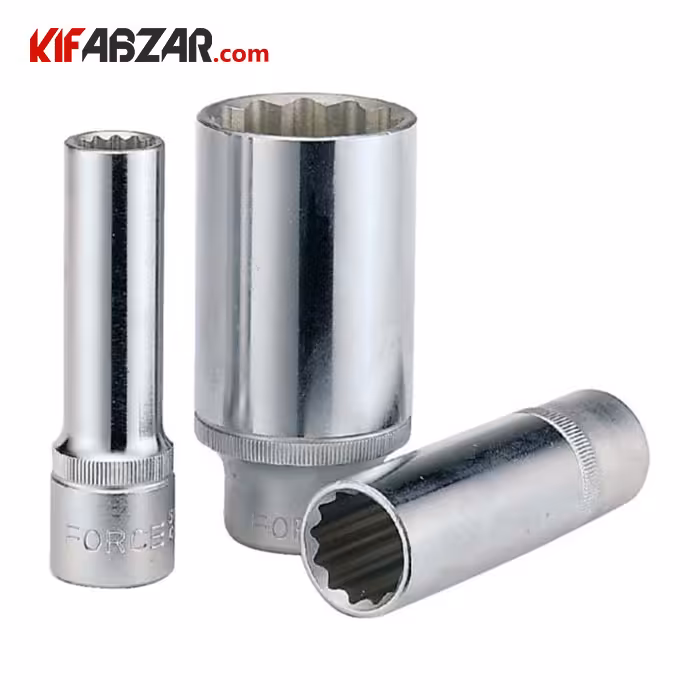 بکس 1/2 اینچ 12 گوش بلند فورس مدل 54977