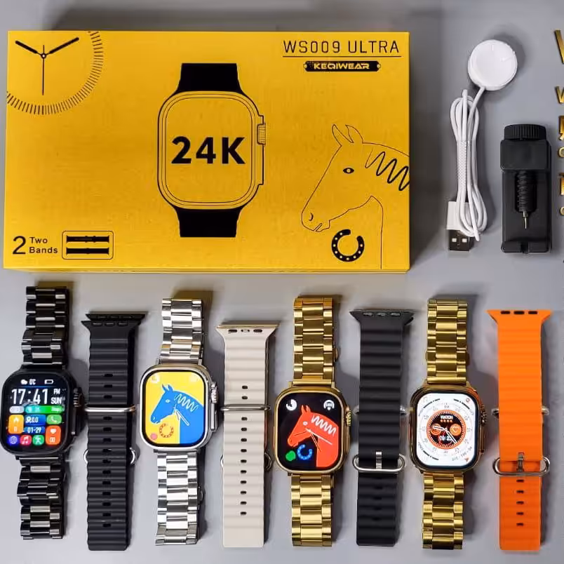 ساعت هوشمند ws009 ultra. پک کامل با تخفیف ویژه