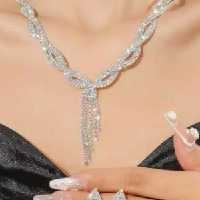 نیم سرویس جواهری با پایه مس