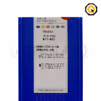 اینسرت تراشکاری ZCC مدل DNMG150612-EM-YBG202