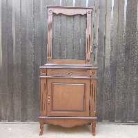 آینه کنسول مدل یاس تک درب فروش به صورت نقد و اقساط چوب راش گرجستان بسیار شیک و زیبا 