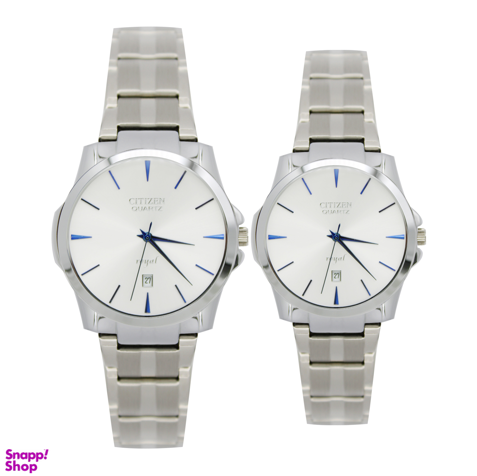 ست ساعت مچی عقربه ای زنانه و مردانه سیتیزن مدل 6262