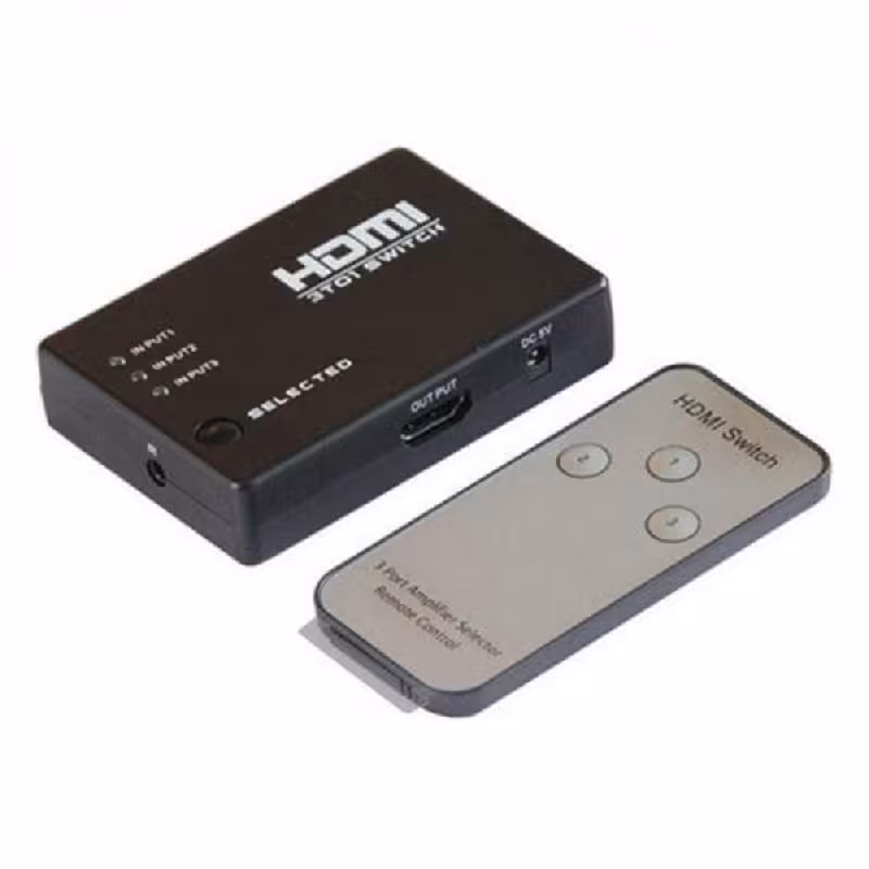 سوئیچ 3 به 1 HDMI ریموت دار 